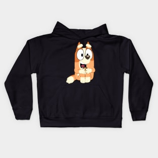 Bingo accept the cookies Kids Hoodie